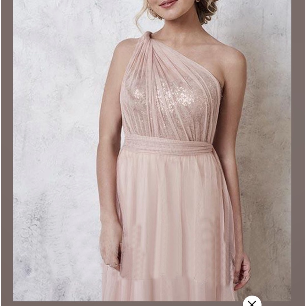 Christina Wu Celebrations Aqua Bridesmaid Dress - Picture 6 of 6